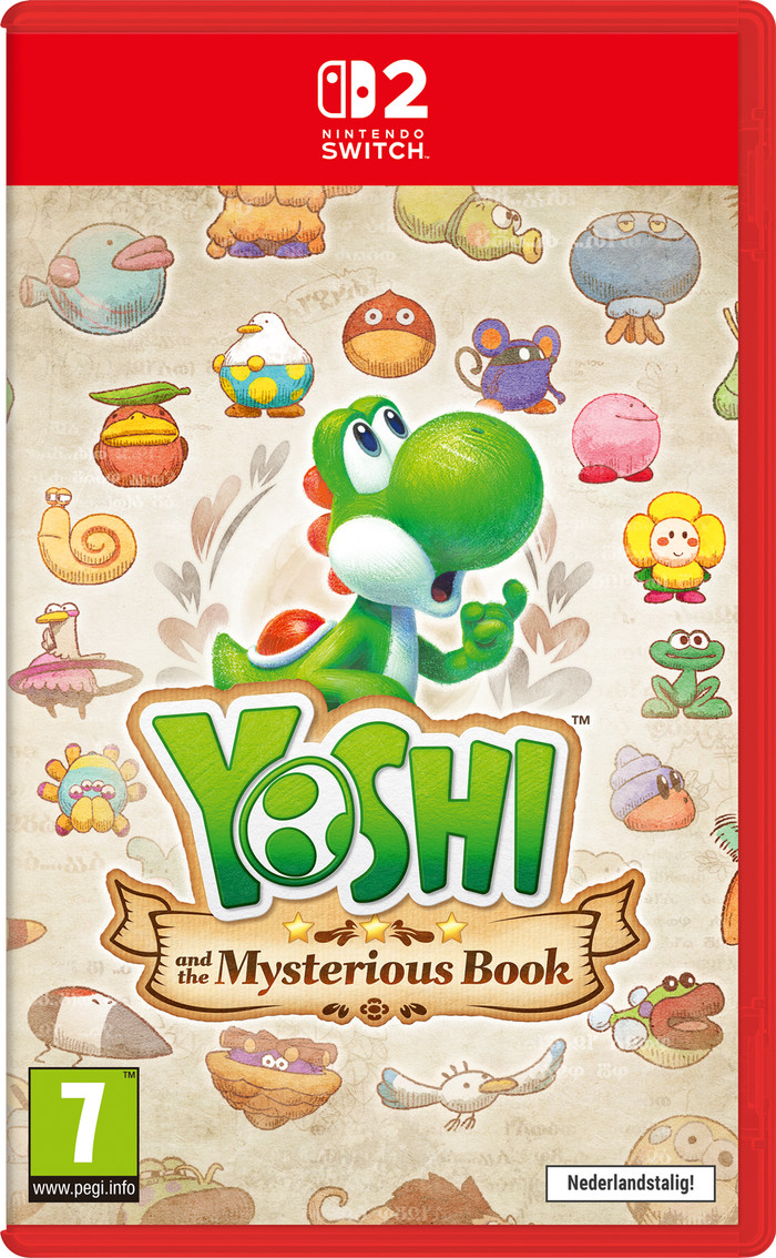Yoshi and the Mysterious Book Nintendo Switch 2 Main Image