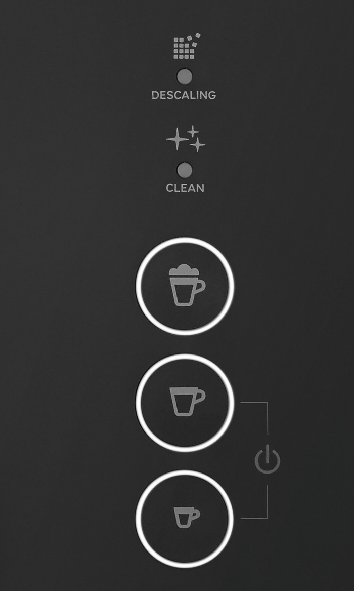 De'Longhi Nespresso Lattissima One EN510.B Zwart detail