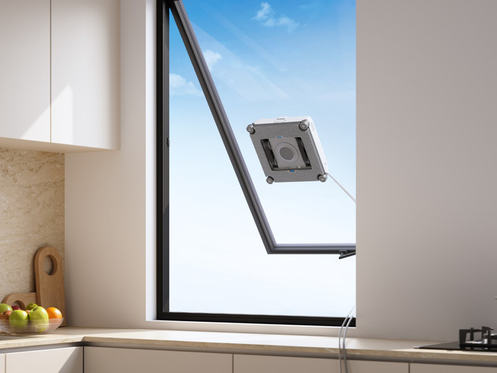 Ecovacs WINBOT mini 2 product in gebruik