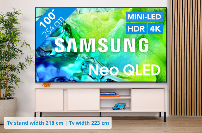 Samsung Neo QLED 100 inches QN80H (2026) visual Coolblue 1
