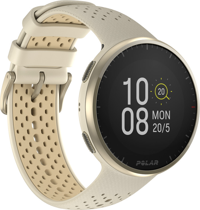 Polar Pacer Pro Gold left side