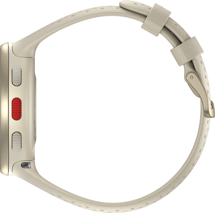 Polar Pacer Pro Gold left side