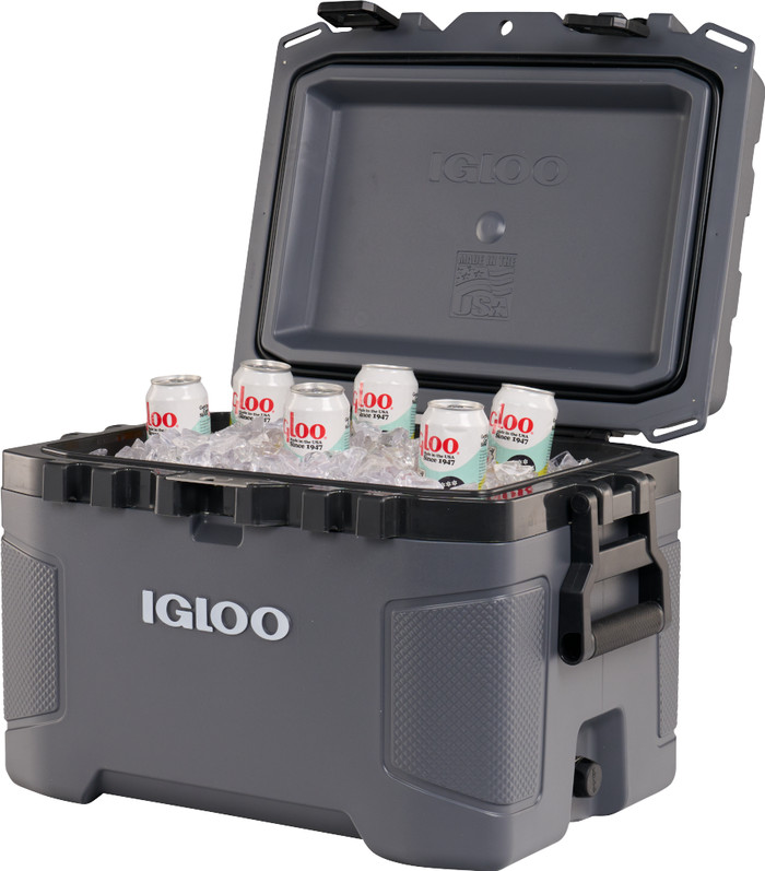 Igloo Trailmate 50QT Carbonite Glacière avant
