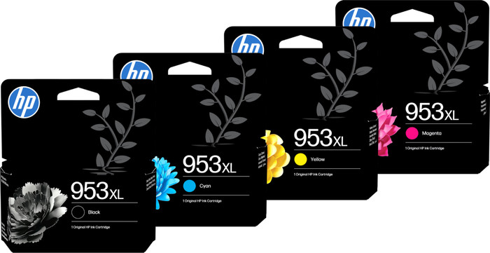 HP 953XL Cartridges 4-color Pack Main Image