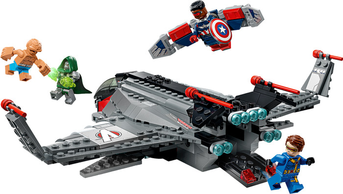 LEGO Marvel - Avengers : Doomsday Le Quinjet 76347 produit à l'usage