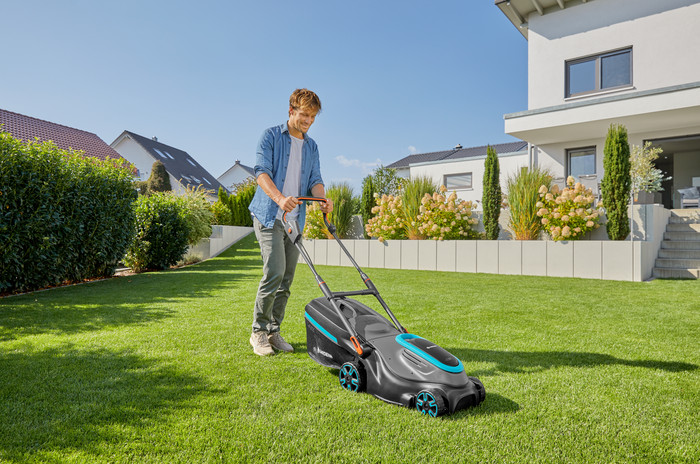 Gardena PowerMax 37/36 V P4A Batterie 4,0 Ah Accu (4x) Kit de Démarrage produit à l'usage