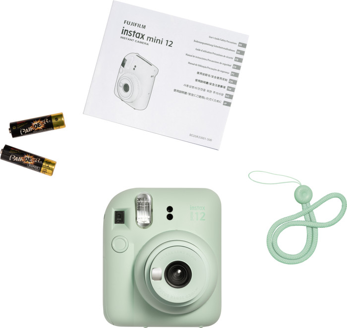 Fujifilm Instax Mini 12 Mint Green + Papier Photo (20 pièces) null