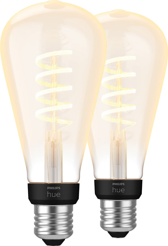 Philips Hue Filament White Ambiance Edison XL Lot de 2 Main Image
