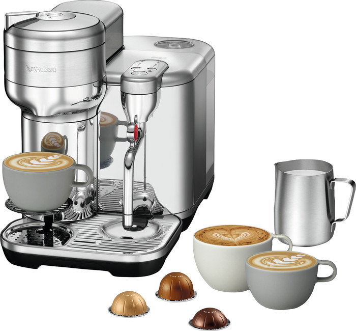 Sage Nespresso Vertuo Creatista SVE850BSS4EBL1 Brushed Stainless Steel null