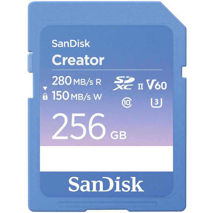 SANDISK SDXC Creator 256GB 150MB/s Main Image