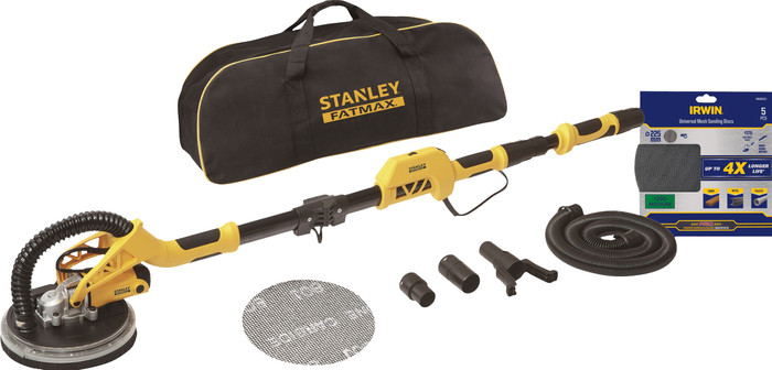 Stanley Fatmax SFMEE500S-QS + Irwin Mesh Maille Abrasive 225 mm K120 (5x) Main Image