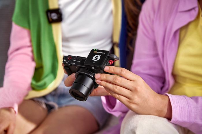 Rode Wireless ME product in gebruik