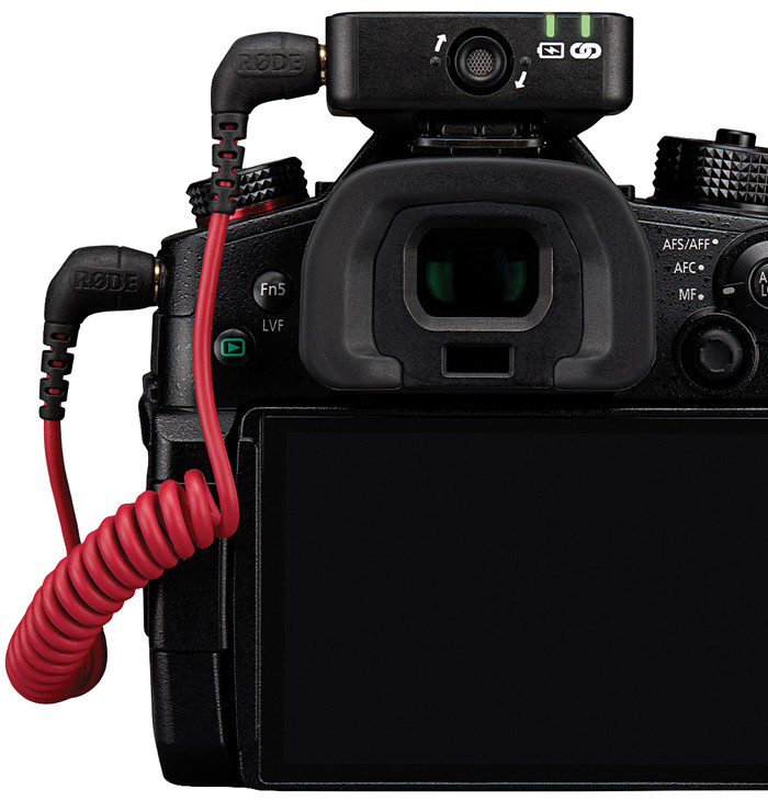 Rode Wireless ME product in gebruik