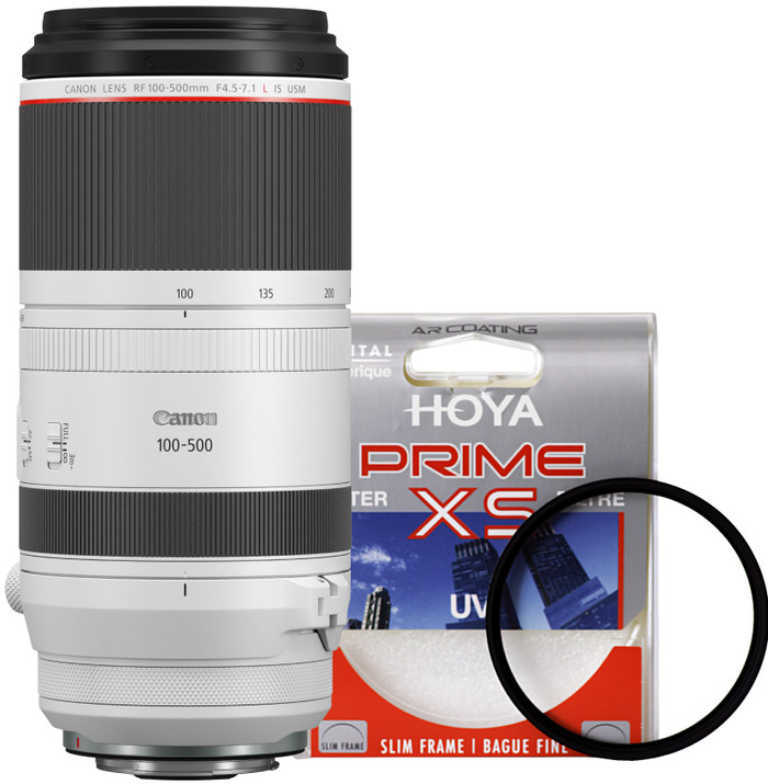 Canon RF 100-500 mm f/4.5-7.1L IS USM + Hoya Filtre UV Main Image