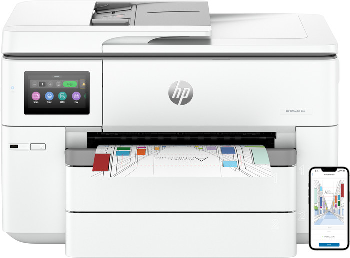 HP OfficeJet Pro 9732 Light Cement voorkant