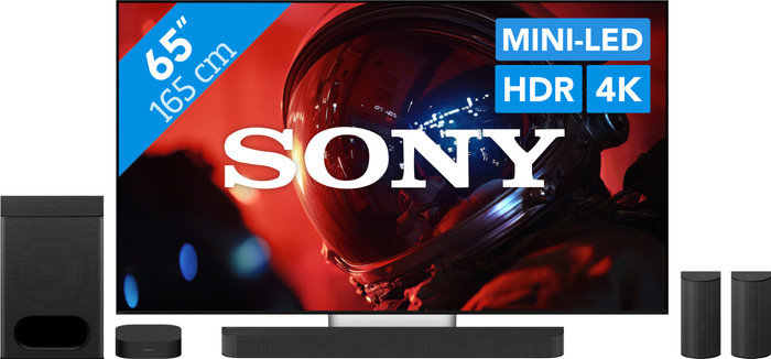 Sony Bravia 9 II True RGB 65" (2026) + Sony Bravia Theatre System 6 Noir Main Image