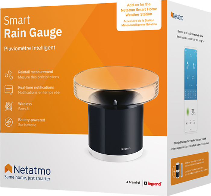 Netatmo Rain Gauge packaging
