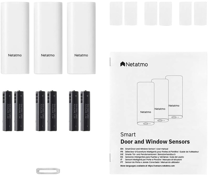 Netatmo Smart Door and Window sensors inside