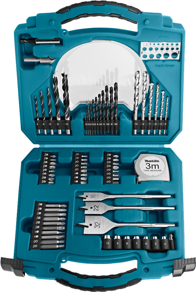 Makita Set d'Embouts et de Forets 71 pièces D-47145 null