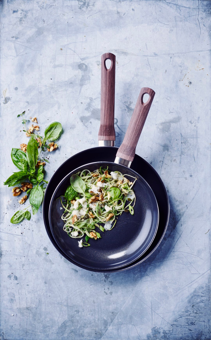 BK Simply Ceramic Keramische koekenpannenset 24 + 28 cm + Wokpan 28 cm visual leverancier