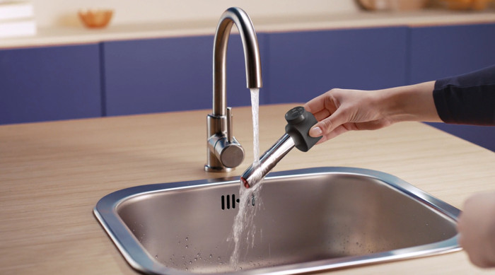 Philips Baristina Latte BAR400/60 Zwart product in gebruik