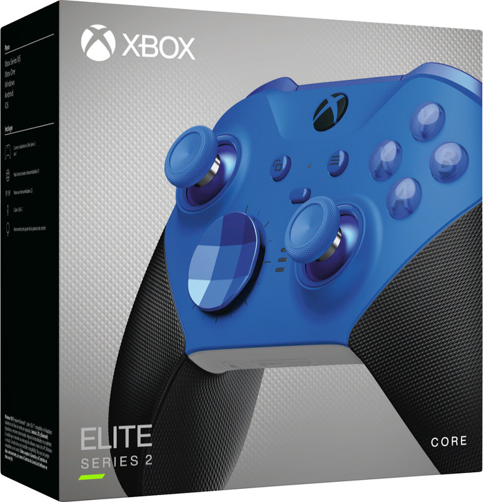 Microsoft Xbox Elite 2 Controller Core Blauw verpakking