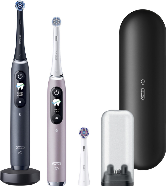 Oral-B iO 9n Rozenkwarts en Onyx Zwart Duo Pack Speciale Editie Main Image