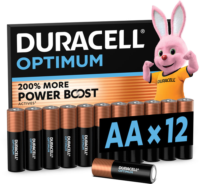 Duracell Optimum AA batterijen 12 stuks Main Image