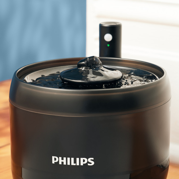 Philips Pet-serie Waterfontein product in gebruik