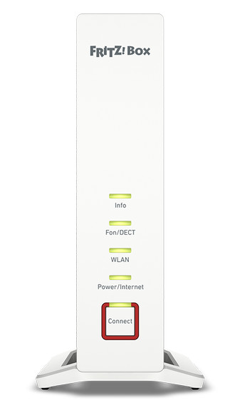 AVM FRITZ!Box 4060 International + FRITZ!Repeater 6000 International 2-pack front