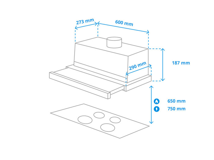 Inventum AKV6004ZWA null