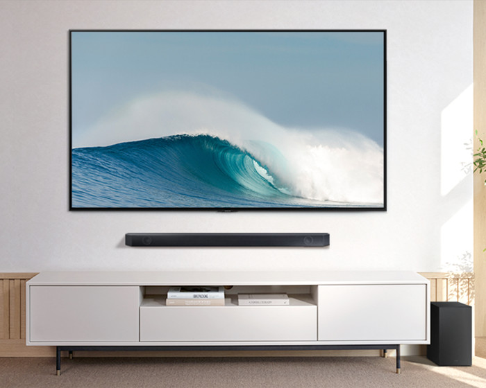 Samsung Neo QLED 4K 55QN86D (2024) + Samsung HW-Q600C (2023) product in gebruik
