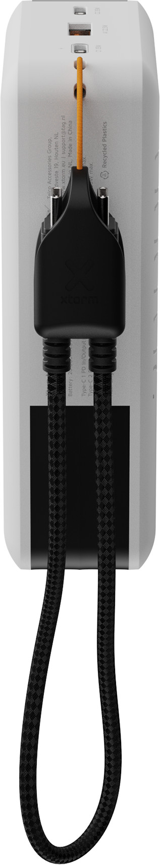 Xtorm NextGen Batterie Externe 35 W 20 000 mAh Blanc dessous