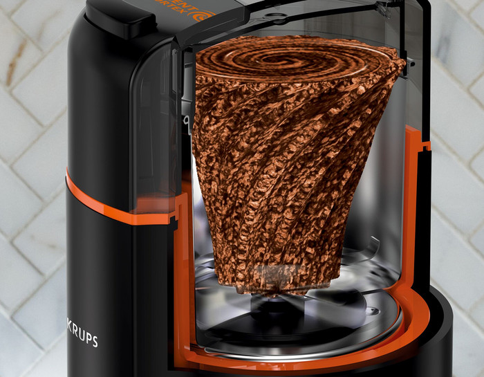 Krups GX3328 Silent Vortex product in use