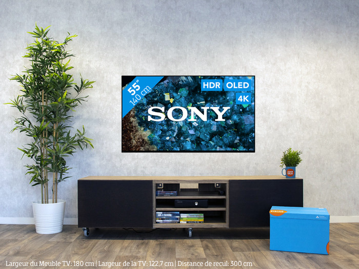 Sony XR-55A80L (2023) + Sony HT-A3000 null