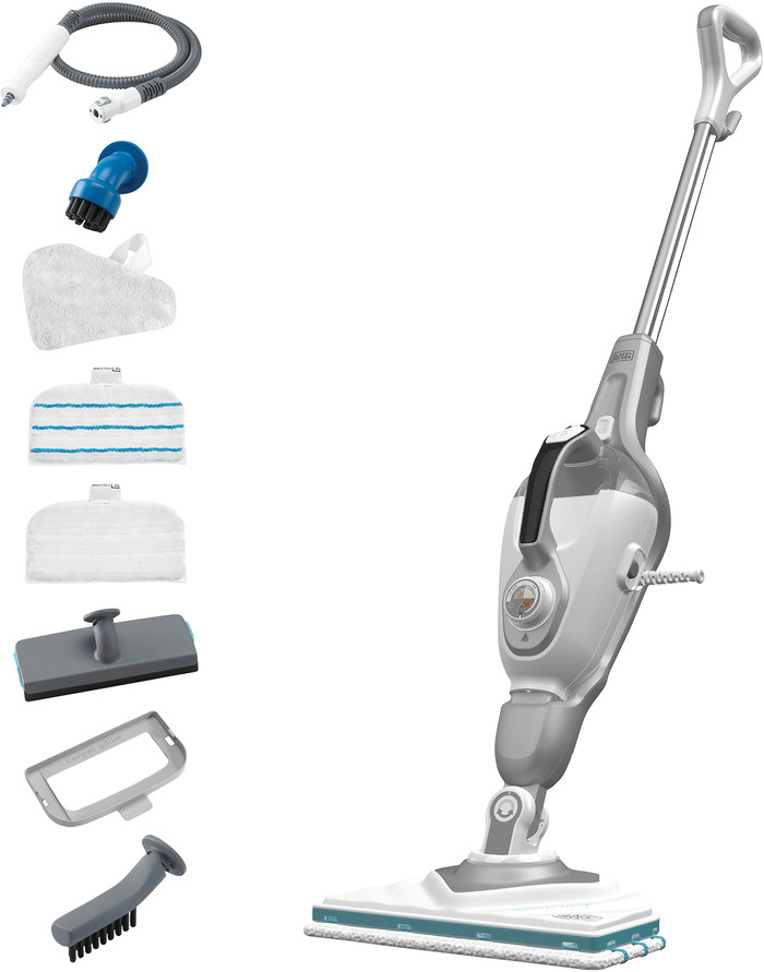 BLACK+DECKER 1600W Steam Mop 8 Accessories Main Image