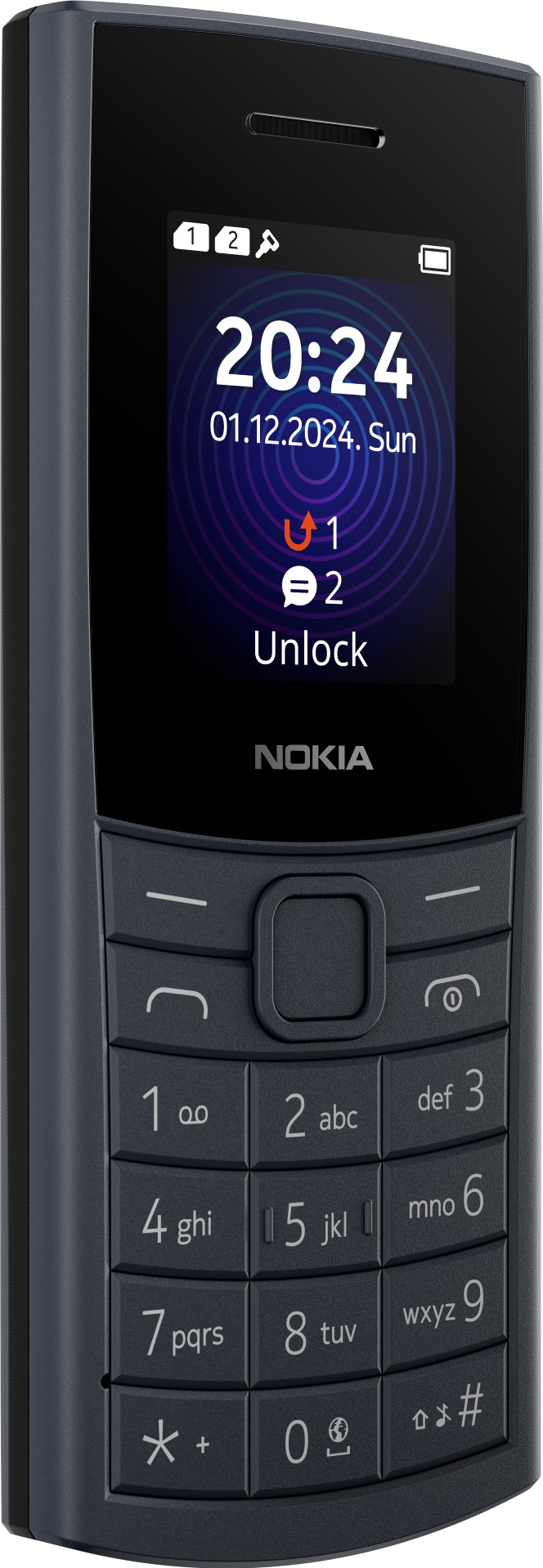 Nokia 110 128MB Blauw 4G voorkant