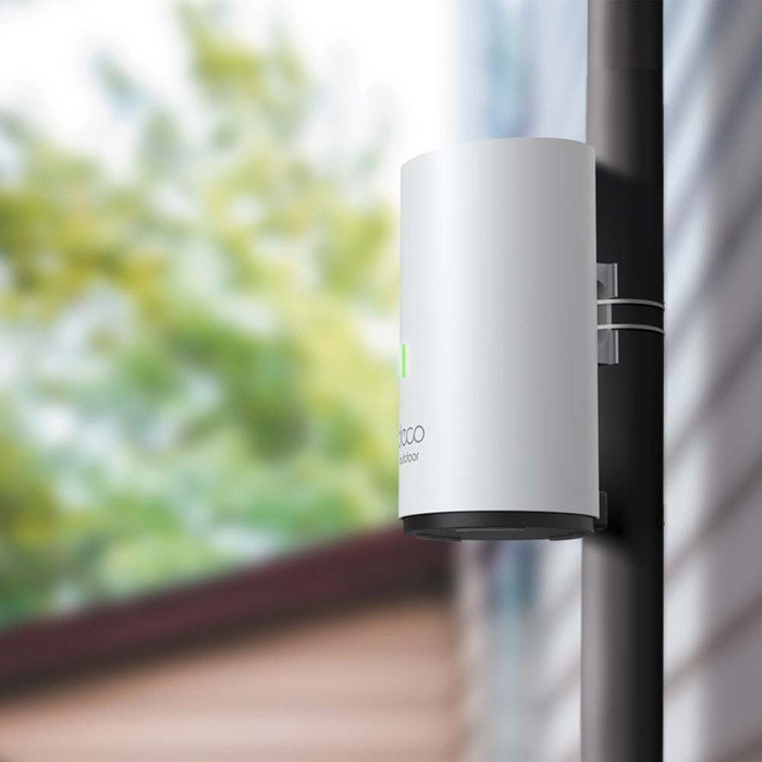TP-Link Deco X50 3-pack + Deco X50 Outdoor product in use