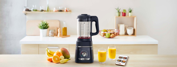 Moulinex Blendforce Cook LM5768F0 Zwart product in gebruik