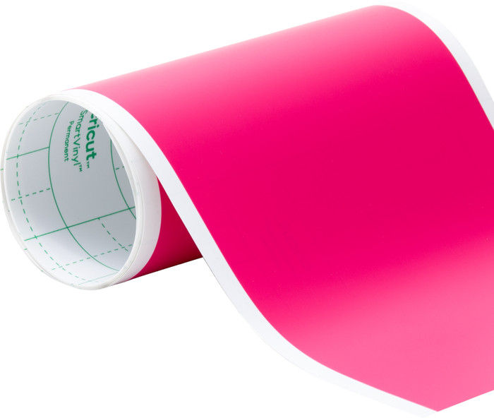 Cricut Smart Vinyl Permanent Joy Mat Party Roze 14x122cm linkerkant