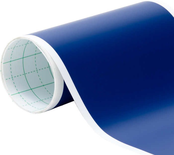 Cricut Smart Vinyl Permanent Joy Mat Bleu 14 x 122 cm côté gauche