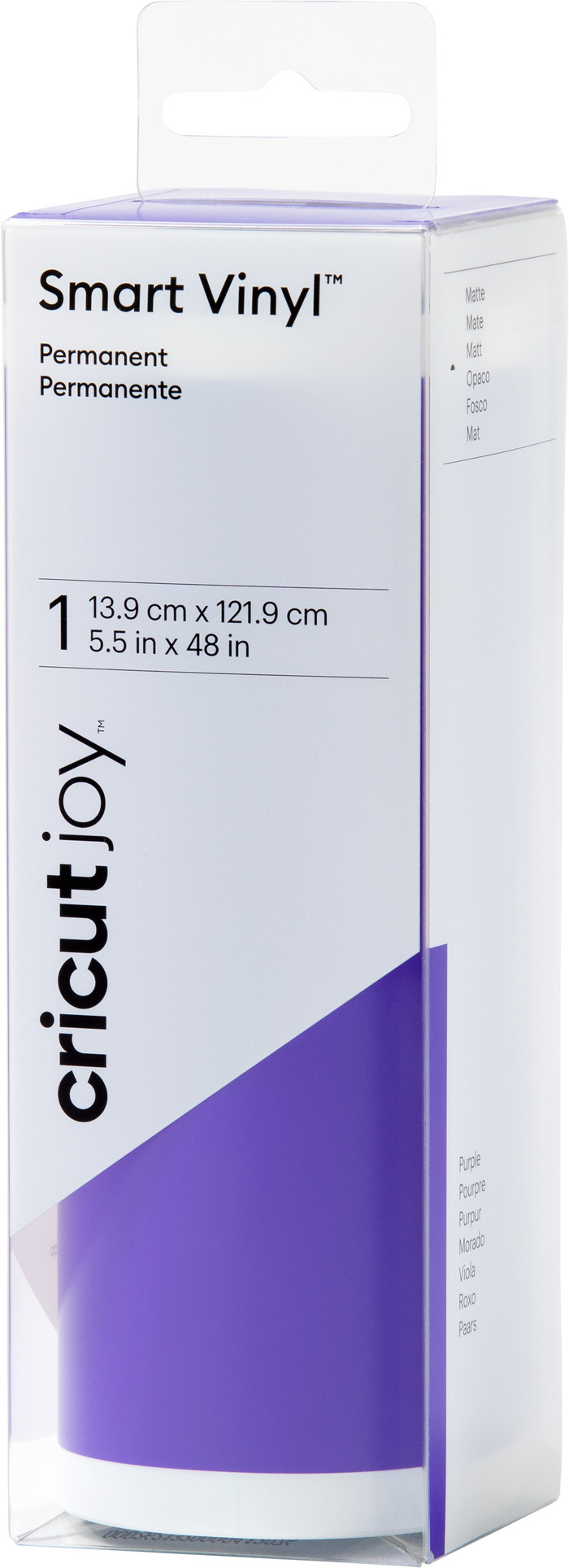 Cricut Smart Vinyl Permanent Joy Mat Paars 14x122cm Main Image