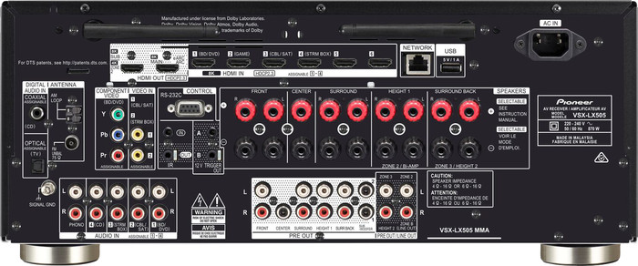 Pioneer VSX-LX505 Black null