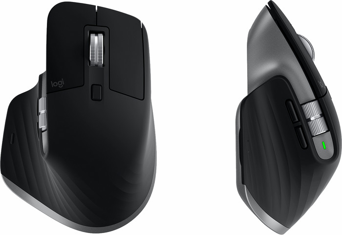 Logitech MX Master 3S voor Mac Space Grey detail