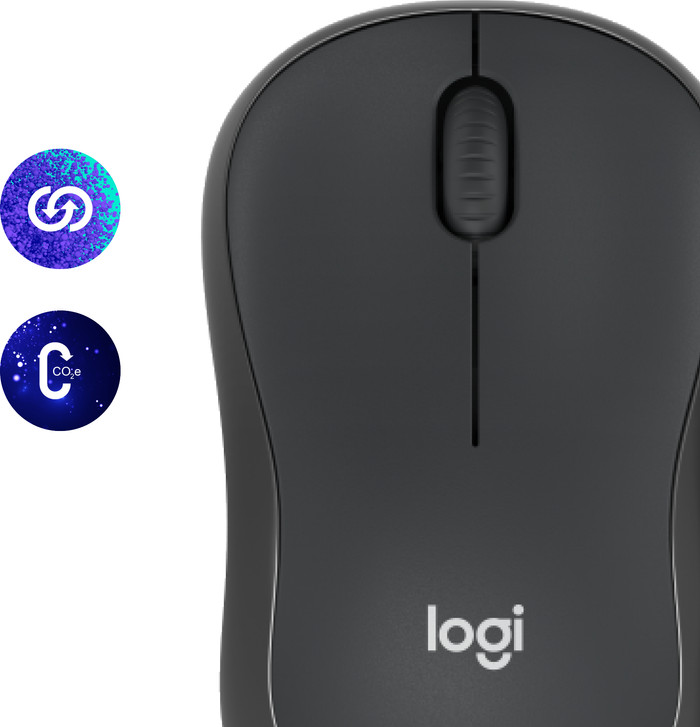 Logitech M240 Silent Wireless Mouse Black visual supplier