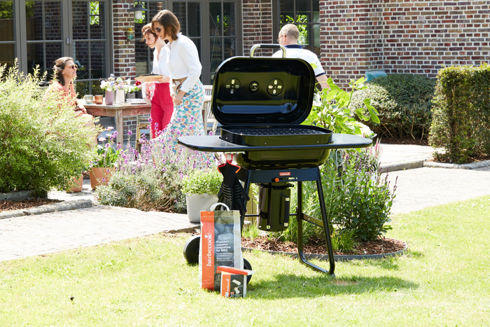 Barbecook Magnus Premium + Barbecook Premium Hoes Large linkerkant