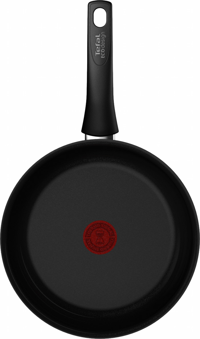Tefal Renew On Ceramic Frying Pan Set 24cm + 28cm Black top
