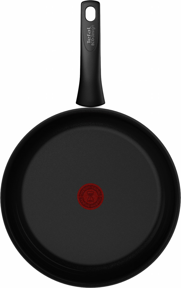 Tefal Renew On Ceramic Frying Pan Set 24cm + 28cm Black top