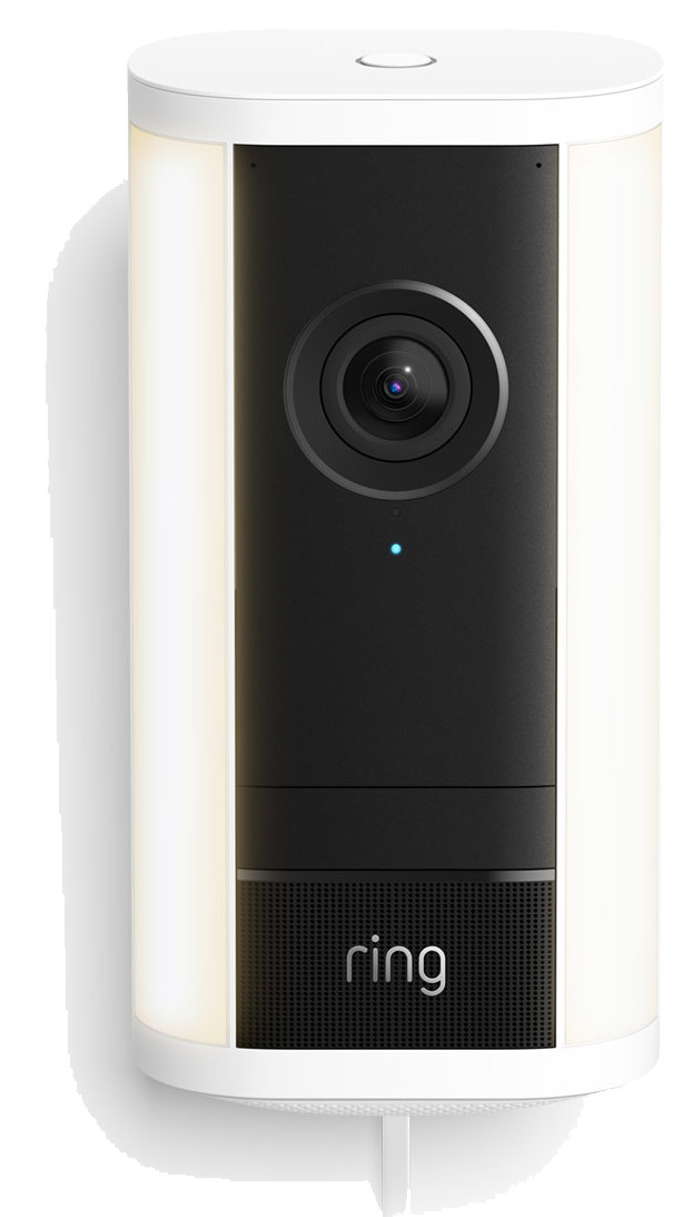 Ring Spotlight Camera Pro 2e Generatie Bedraad Wit voorkant