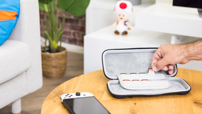 BlueBuilt Case for Nintendo Switch (OLED) product in use